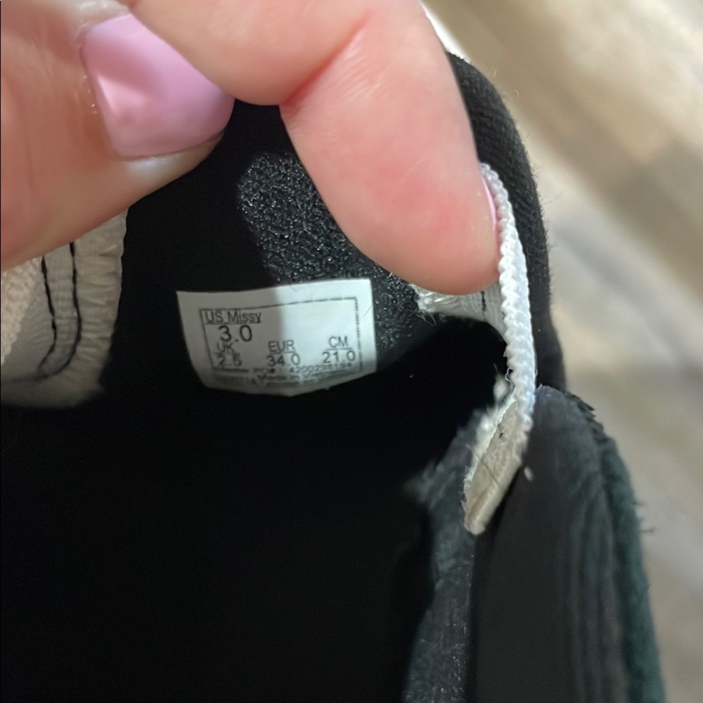 Vans Kids Floral Slip-On Shoes - Black and Multicolor size 3 - Picture 5 of 5